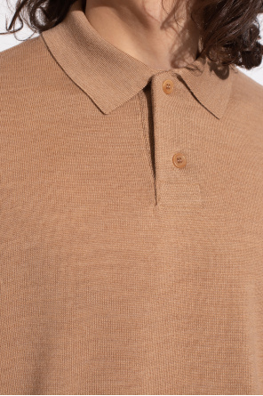A.P.C. polo Schwarz shirt with long sleeves