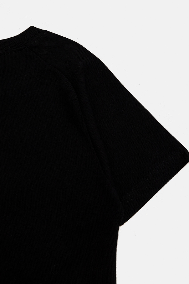 Under Armour Training Lockertag zip hoodie in black Kids T-shirt with logo