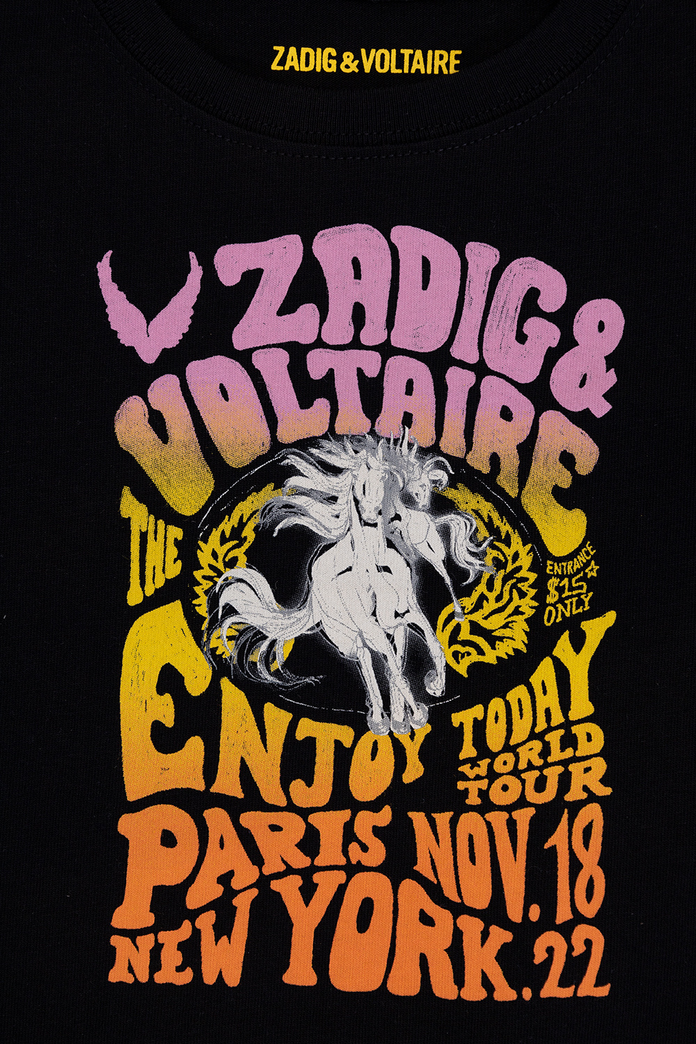 Zadig & Voltaire Kids Nike T-Shirt Manche Courte Futura