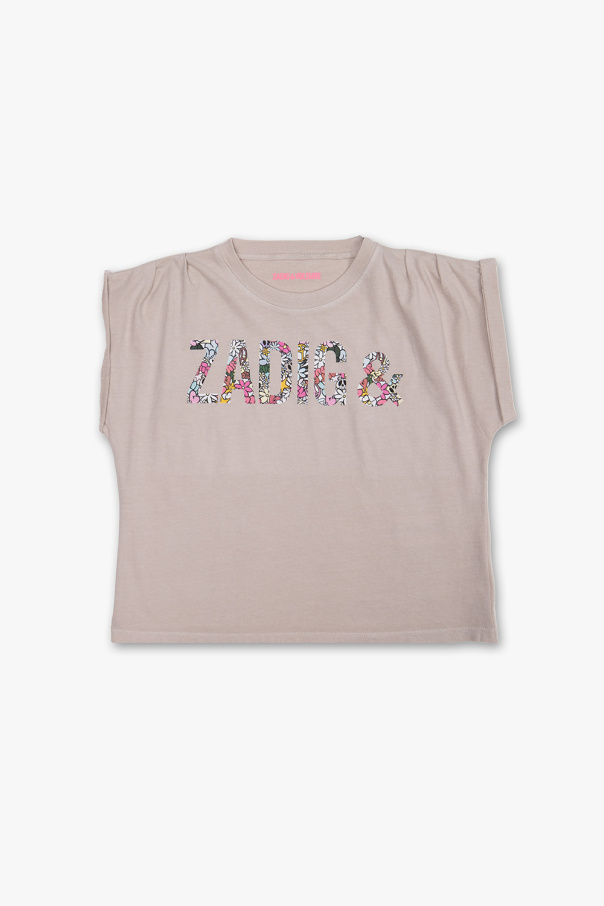 Zadig & Voltaire Kids Camiseta Manga Curta Skull Clothing Urso