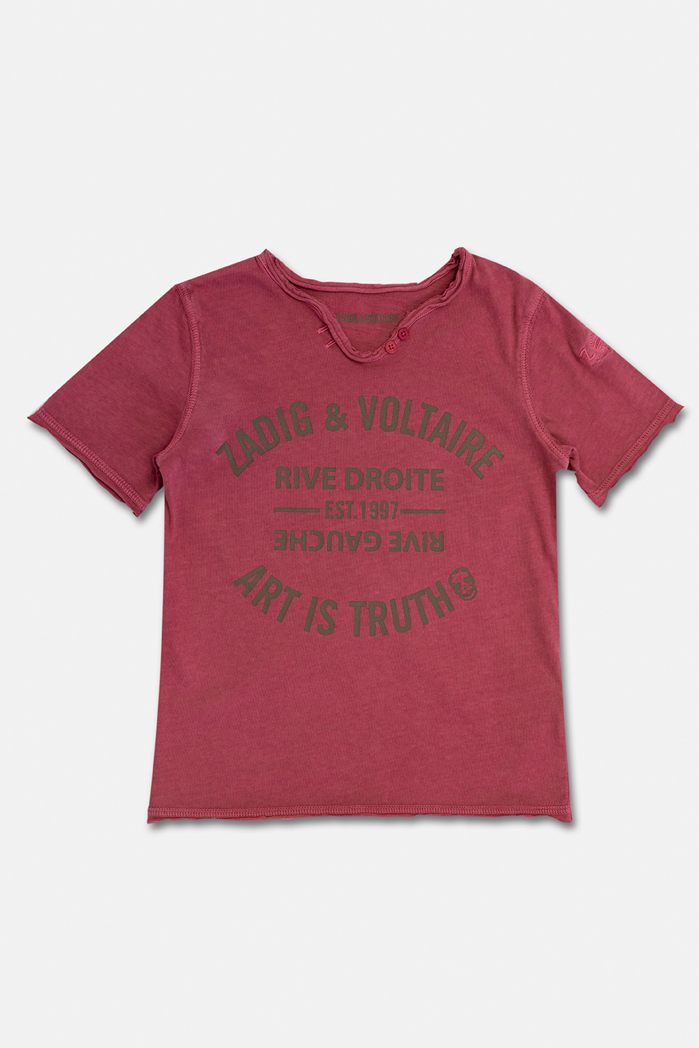 Zadig & Voltaire Kids T-shirt with logo