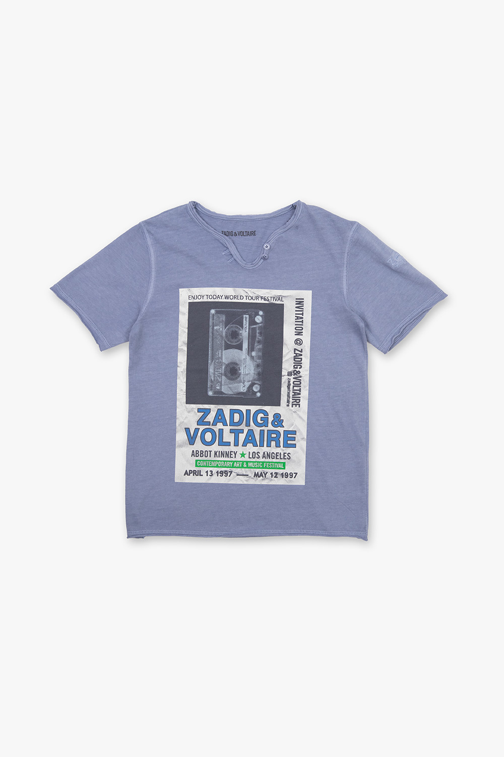 Zadig & Voltaire Kids Printed T-shirt