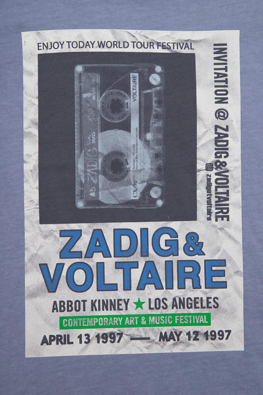 Zadig & Voltaire Kids Printed T-shirt