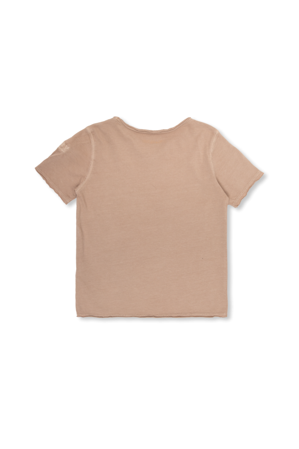 Gym Vintage Sweat-shirt à capuche Femme logo-patch sleeve shirt Grey