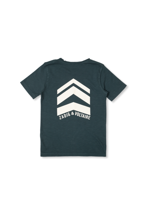 AllSaints Tonic T-Shirt in Grün T-shirt with logo
