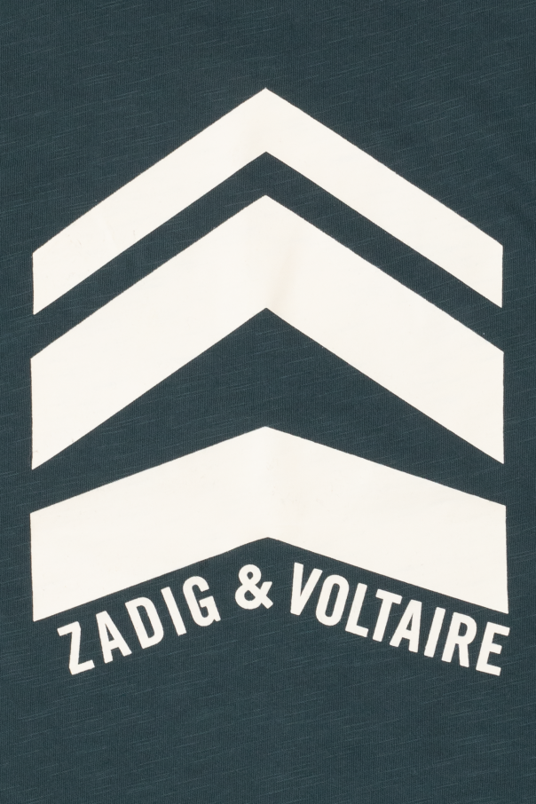 Zadig & Voltaire Kids T-shirt Regatta with logo