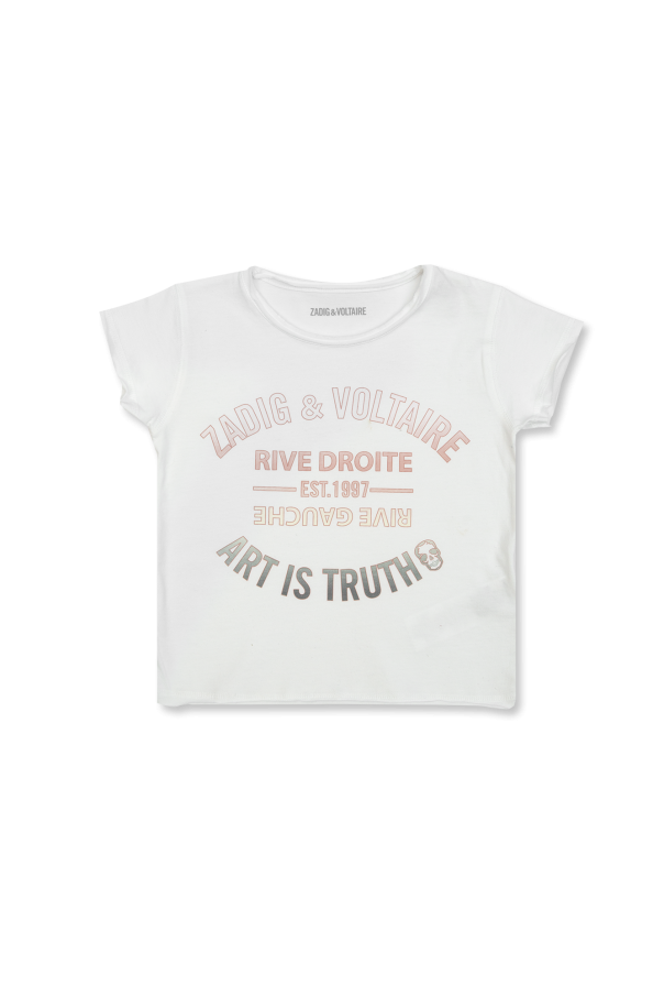 Printed T-shirt od Zadig & Voltaire Kids