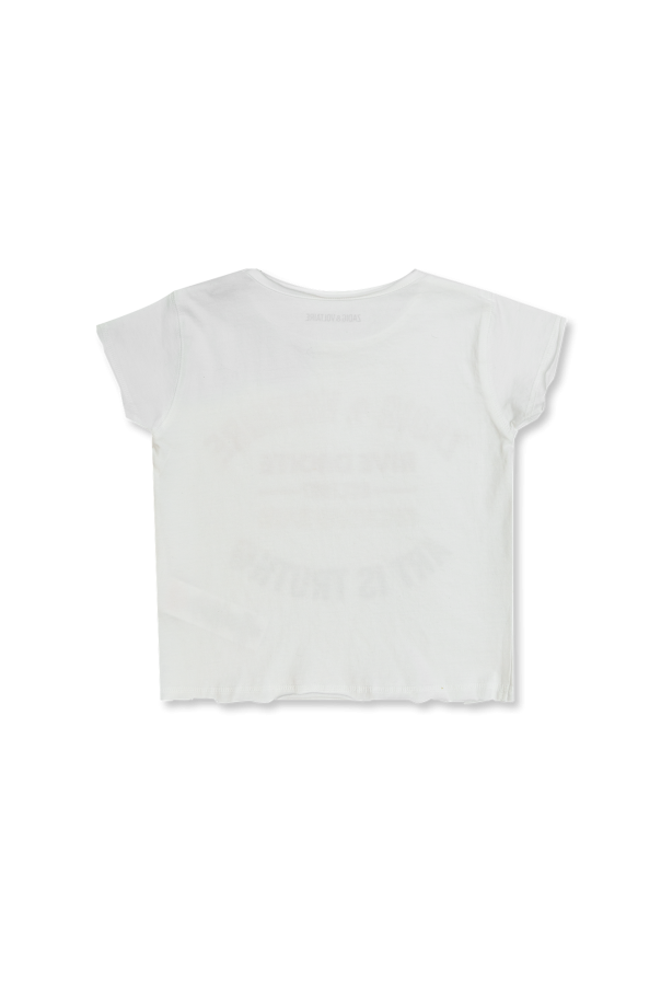 Zanone Pullover mit Rundhalsausschnitt Printed T-shirt
