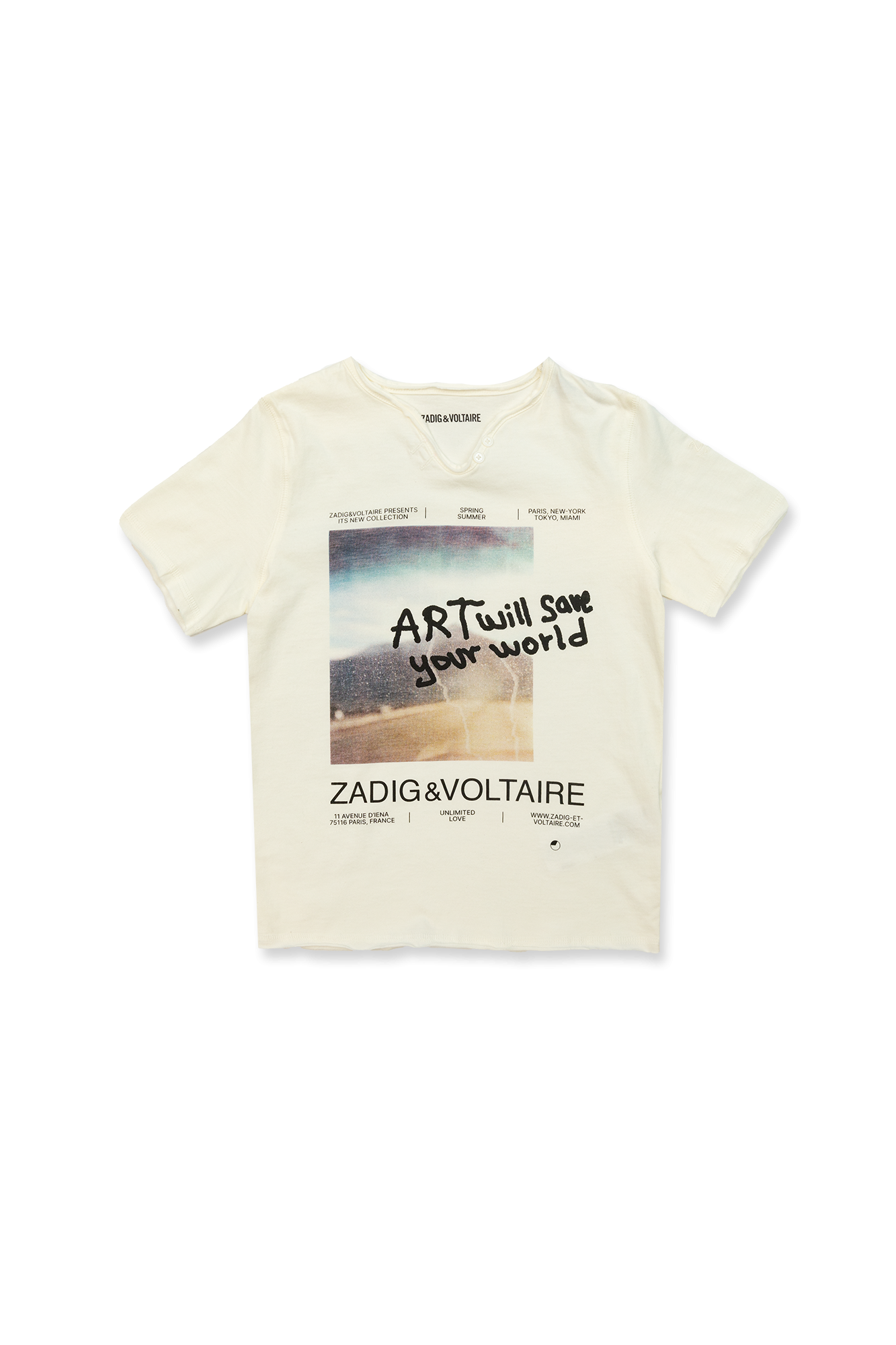 Zadig & Voltaire Kids Printed T-shirt