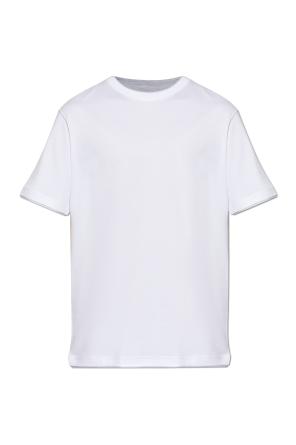Cotton T-shirt with a crew neck
