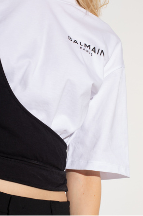 Balmain Top with logo