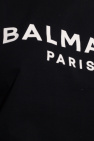 Balmain Balmain buttoned logo-print tank top