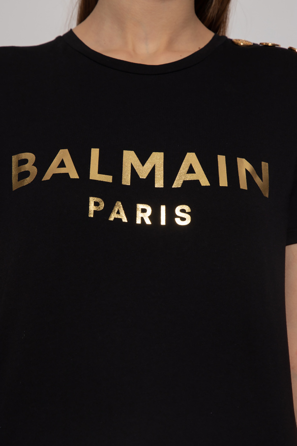 Balmain Logo T-shirt | Women's Clothing | Vitkac