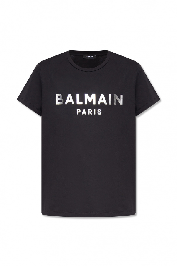 Balmain Logo T-shirt | Men's Clothing | Vitkac
