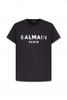 Balmain Kids logo-print sleeveless top