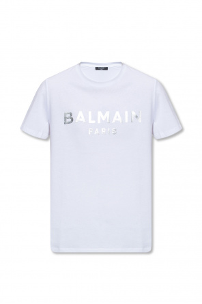 Balmain Kids repeat logo T-shirt