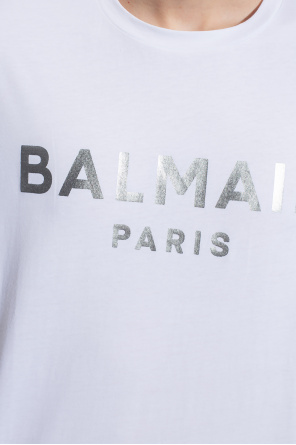 balmain SLEEVES Logo T-shirt