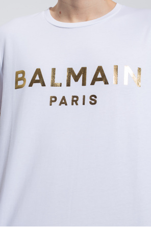 balmain high-top Logo T-shirt