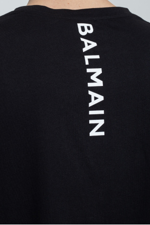 Balmain Balmain Kids logo-print long-sleeve T-shirt