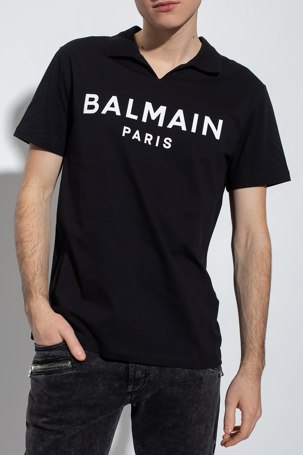 Balmain Polo shirt with logo