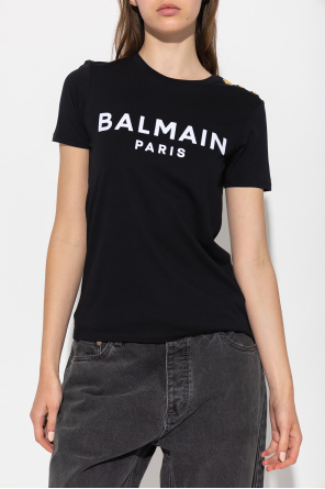 Balmain Waist Logo T-shirt