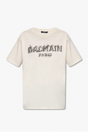 T-shirt with logo od Balmain