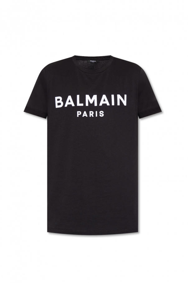 balmain Sneaker balmain Sneaker Kids gradient-logo cotton T-shirt