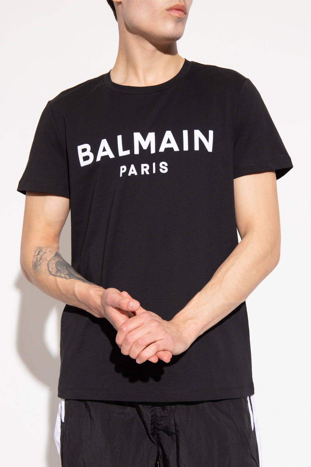 Balmain Balmain Sweatshirt mit Logo-Print Rot