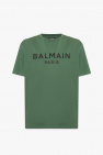 Balmain embossed logo cotton T-shirt