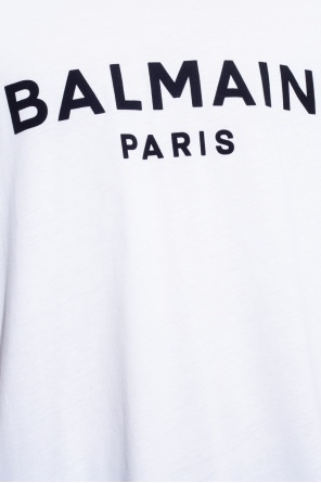 balmain applique Logo T-shirt