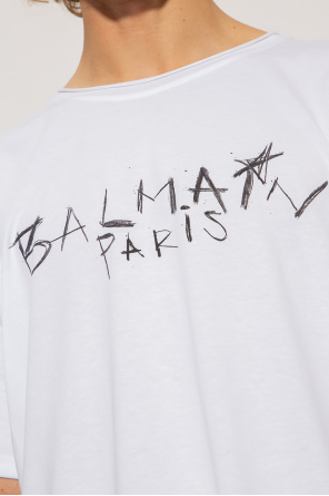 balmain Sweatshirt T-shirt z logo