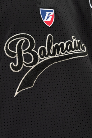 Balmain balmain logo print cotton sweatshirt item