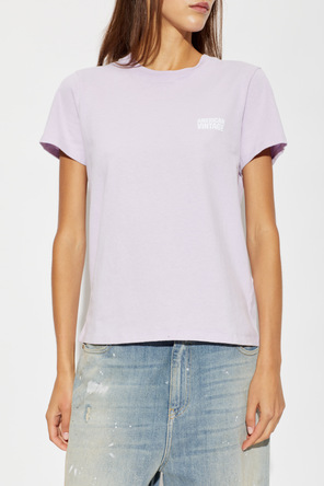 American Vintage T-shirt with printed logo