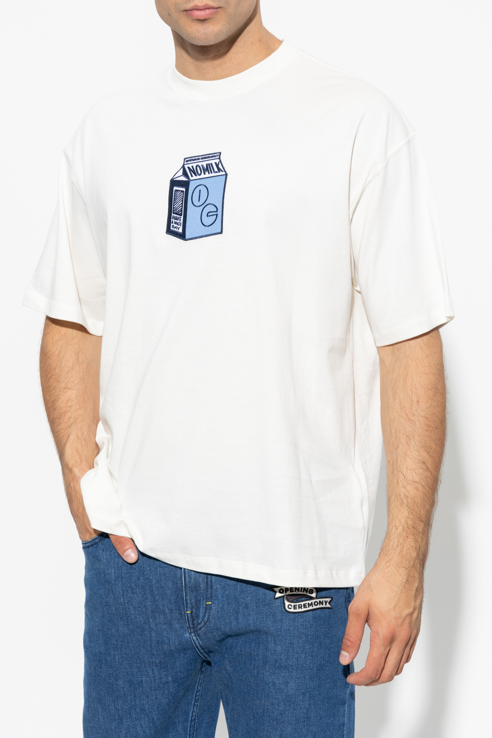 Opening Ceremony T-shirt with patch