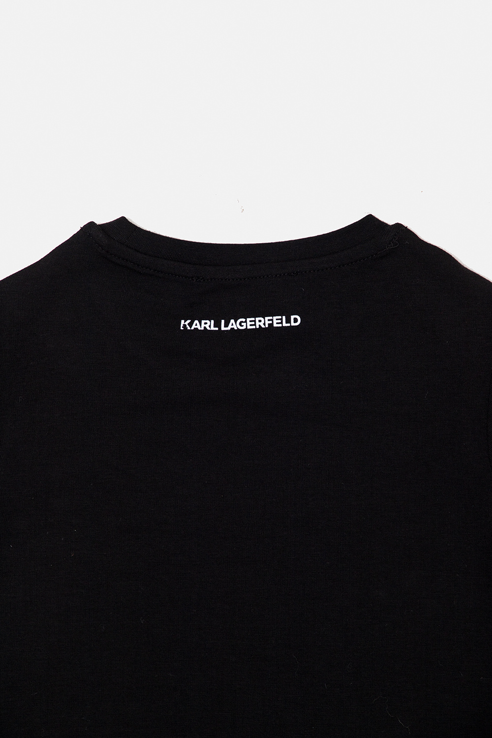 Karl Lagerfeld Kids zip sleeve pocket hooded sweatshirt