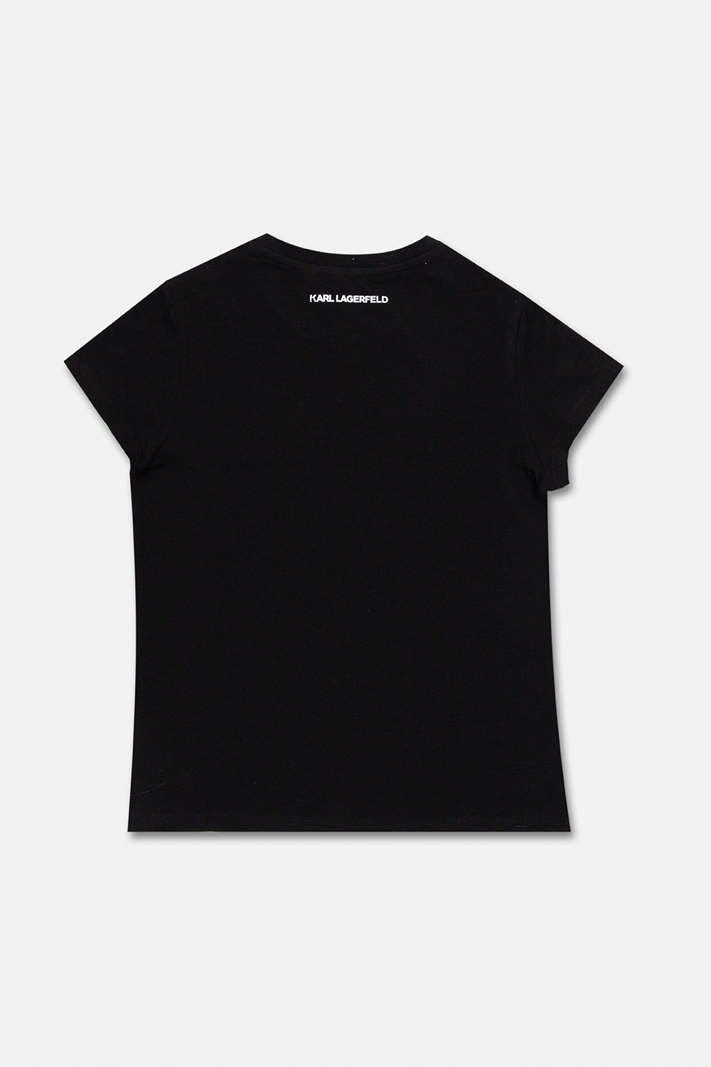 Karl Lagerfeld Kids Conjunto T Shirt Shorts Youccie Cinza D0528