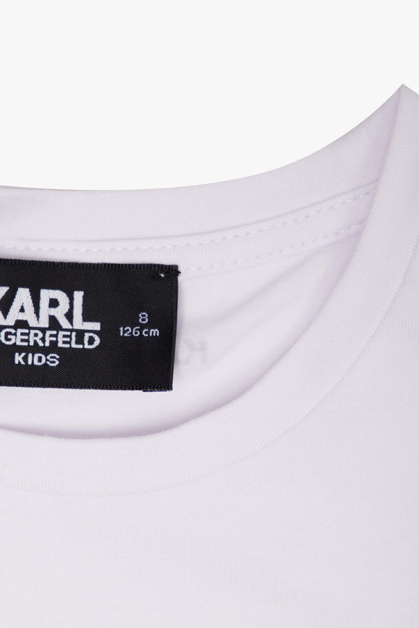 Karl Lagerfeld Kids T-shirt with inserts