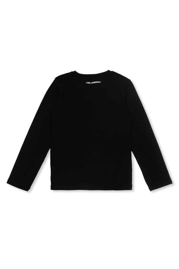 Michael Michael Kors logo-jacquard track jacket Shaped long-sleeved shirt