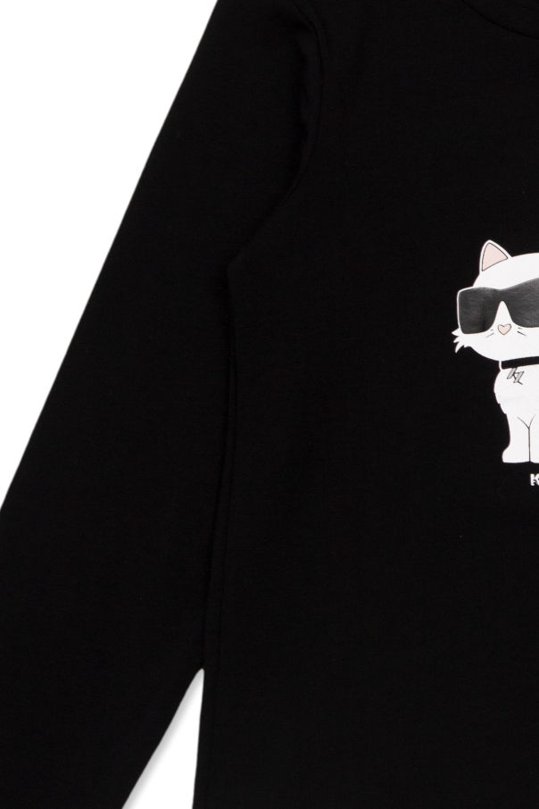 Michael Michael Kors logo-jacquard track jacket Shaped long-sleeved shirt