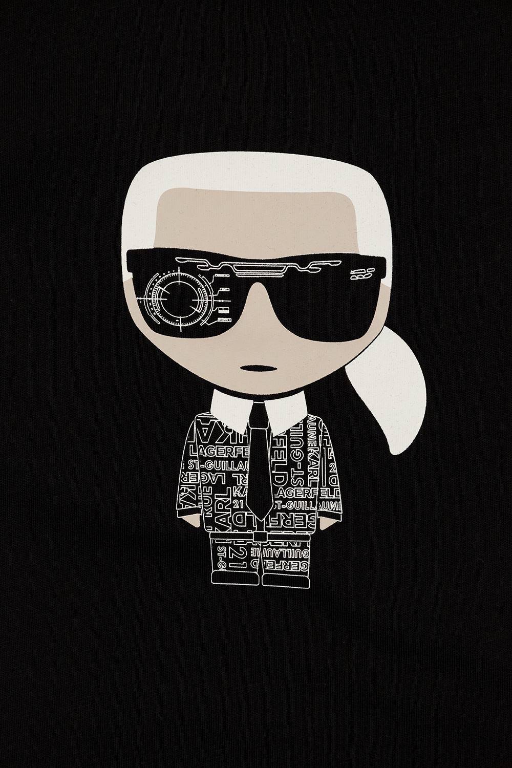 Karl Lagerfeld Kids printed jacket rick owens drkshdw jacket