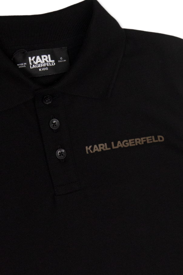 Karl Lagerfeld Kids Under Polo shirt with logo