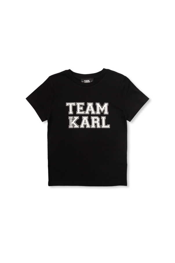 Karl Lagerfeld Kids moschino long-sleeve sheer shirt
