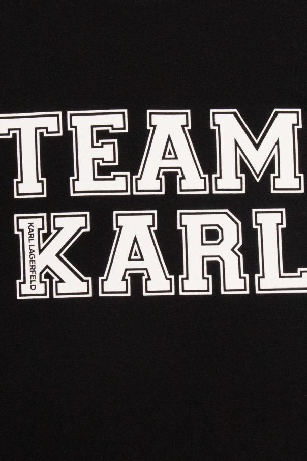 Karl Lagerfeld Kids moschino long-sleeve sheer shirt