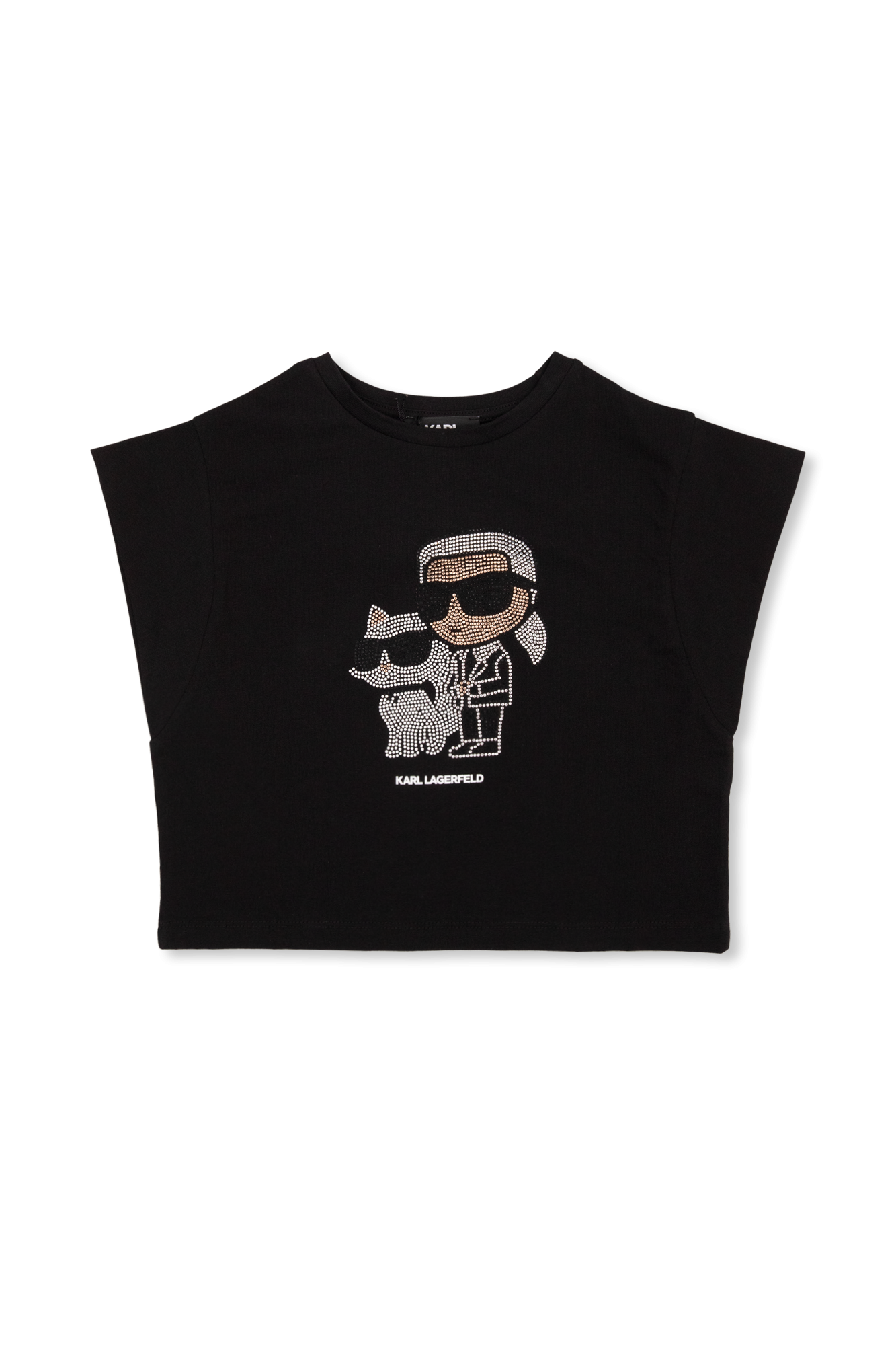 Karl Lagerfeld Kids zimmermann kids poppy logo cotton t shirt