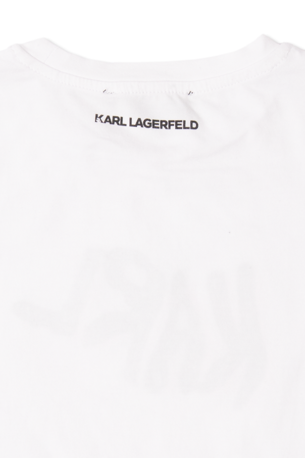 Karl Lagerfeld Kids T-shirt z logo