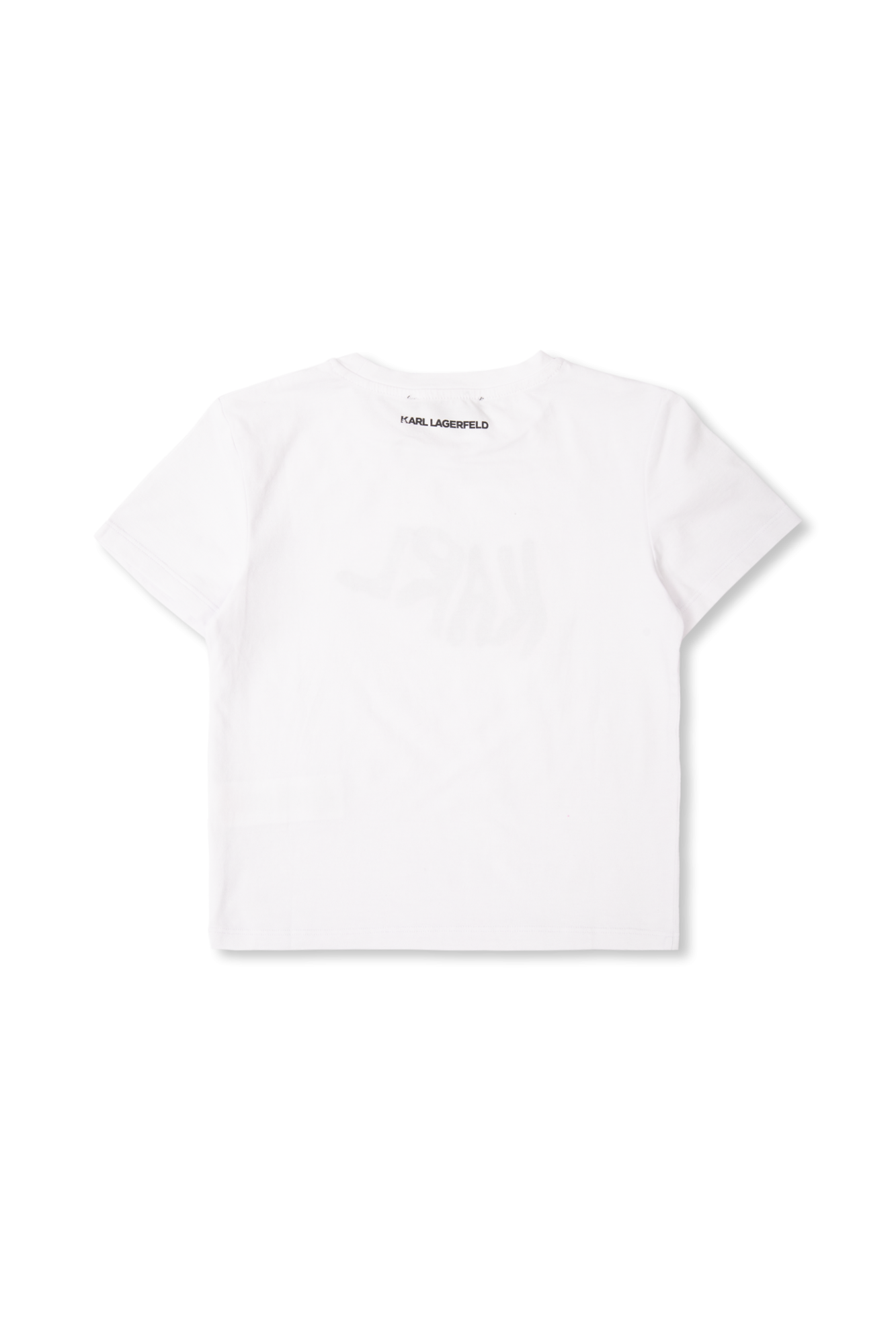Blanca Vita button down silk kontrastierenden shirt T-shirt with logo