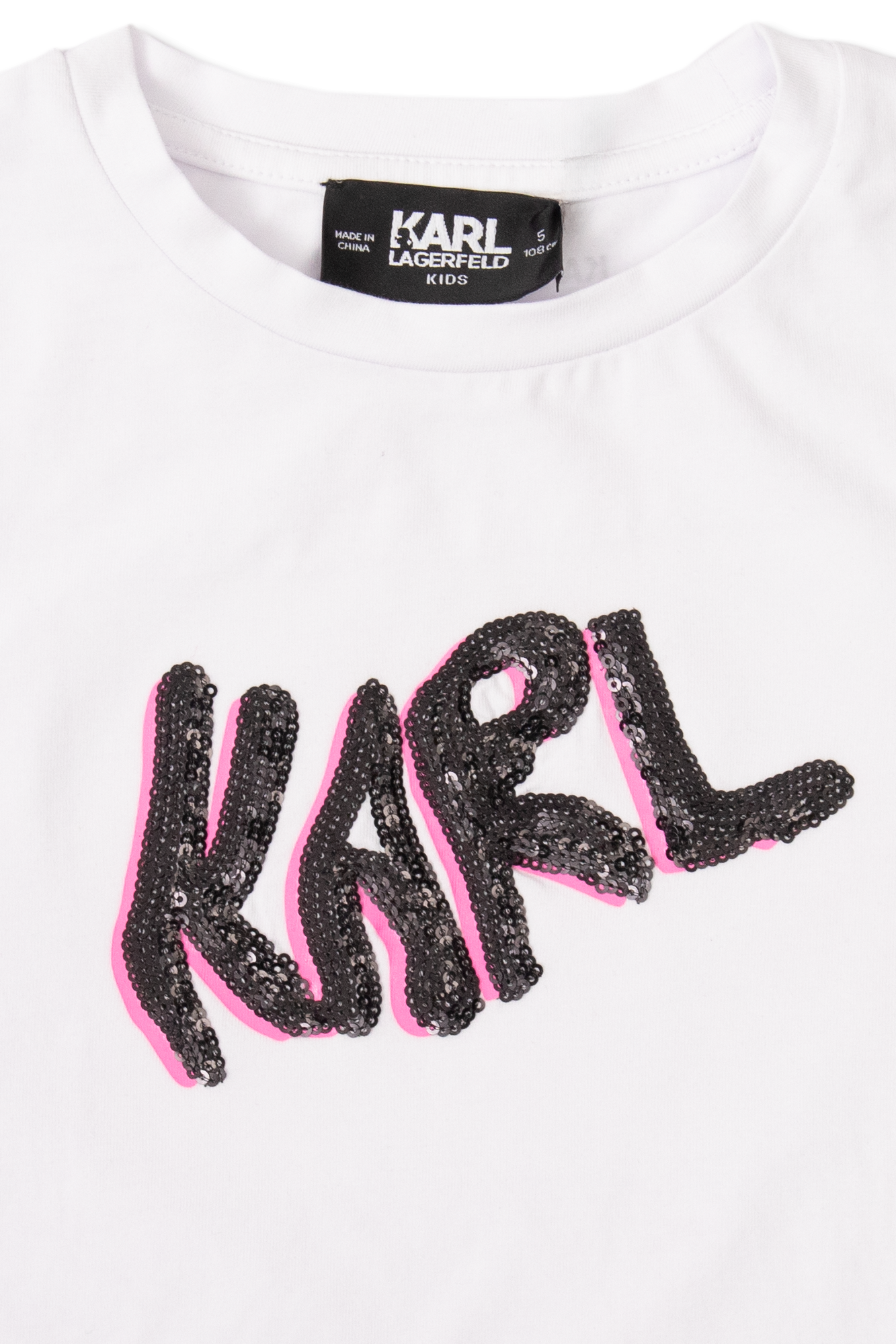 Karl Lagerfeld Kids Zizzi Pullover 'MELLIE' verde chiaro