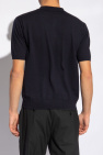 Dries Van Noten NAVY BLUE Wool polo shirt