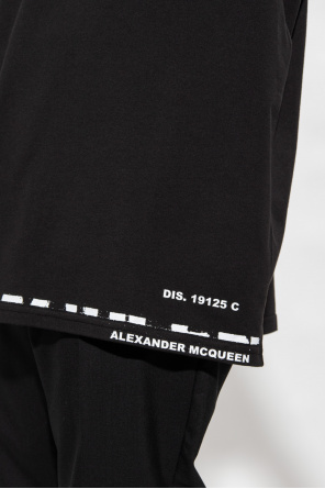Alexander McQueen Alexander McQueen draped mid-length dress