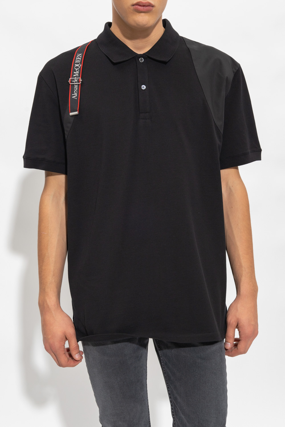 Alexander McQueen Cotton polo shirt